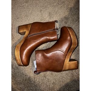 Women's NEW boots shoes tan brown Goodfellow & Co size 10